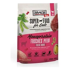 MAC's CAT - monobaltymų su arkliena, sausas maistas katėms, < 1,4 kg — 1 nuotrauka