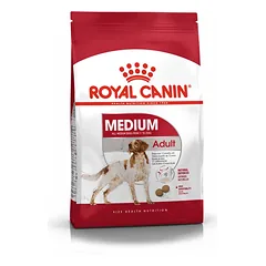 ROYAL CANIN Medium Adult 15kg + STAIGMENA ŠUNIUI