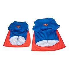 WARNER BROS DC Superman kostiumas šunims, Vidutiniams 11–25 kg — 3 nuotrauka