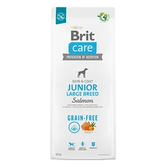 Brit Care Grain-free Junior Large Breed Salmon & Potato sausas maistas šunims