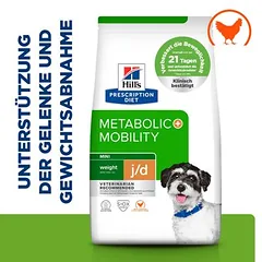  Hill's Prescription Diet Metabolic + Mobility Gewichtsmanagement Mini
