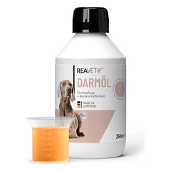 ReaVET žarnyno aliejus šunims – 250ml