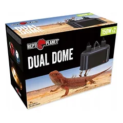 Repti Planet Dual Dome 2x150W, terariumo gaubtas