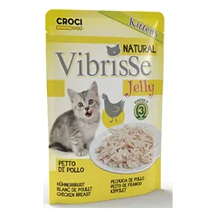 VIBRISSE konservai kačiukams vištienos krūtinėlė želatinoje 70g 1vnt (18)