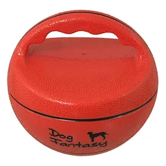 Dog Fantasy garsinis kamuolys su rankena – 15 cm — 2 nuotrauka