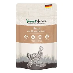 Venandi Animal Monoprotein drėgnas maistas katėms, ekonominė pakuotė 24 x 125 g — 3 nuotrauka