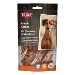 Trixie PREMIO skanėstai šunims, žąsies kepenų kubeliai, 100 g