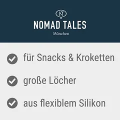 Nomad Tales Bloom kamuoliukas su skylutėmis, žaislas šunims, Ø 10 cm — 3 nuotrauka