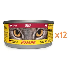 JOSERA Adult Beef 12x85g drėgna maistas katėms su jautiena
