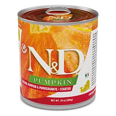 FARMINA N&D PUMPKIN - DOG Wet Chicken Pumpkin&Pomegranate STARTER PUPPY 285 g (pak.6), 1 vnt. parduotuvėje ramiosblusos.lt