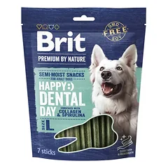BRIT Premium Dog Dental Semi-moist Snack L 250 g dantų užkandis vidutinio ir didelių šunų