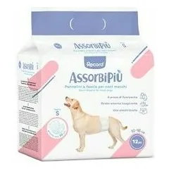 Disposable male dog band diapers S