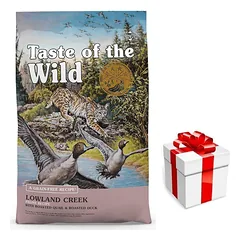 TASTE OF THE WILD Lowland Creek Cat 2kg + STAIGMENA KATEI