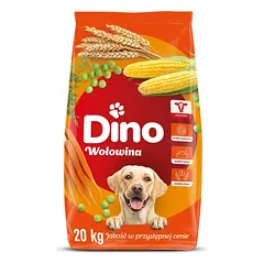 DINO sausas maistas šunims su jautiena 20kg