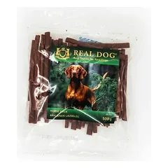 Arklienos lazdelės REAL DOG Snacks 500g parduotuvėje 1petshop.lt