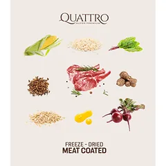 Quattro Extra Lamb Sausas pašaras šunims su ėriena, 12 kg — 2 nuotrauka