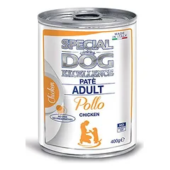 Special Dog Excellence Pate Adult Chicken drėgnas konservuotas maistas suaugusiems šunims su vištiena, be grūdų, 400 g