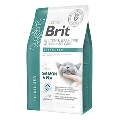 BRIT GF Veterinary Diets Cat Sterilised sausas pašaras katėms 2kg