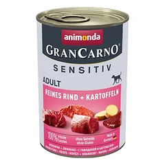 ANIMONDA Grancarno Sensitive konservai su jautiena ir bulvėmis 400 g