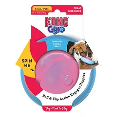 KONG Gyro žaislas šuniukams, Mažiems 5–10 kg — 5 nuotrauka