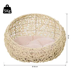 Kačių guolis Ø56 × 35 cm — 3 nuotrauka