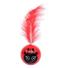 PET NOVA Plastic Ball kamuoliukas su plunksna 3vnt — 2 nuotrauka