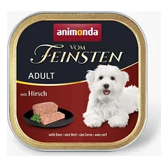 Animonda Vom Feinsten Adult with Deer – konservai suaugusiems šunims su elniena, 150 g