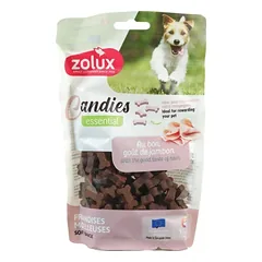 Zolux Candies mini kauliukai su kumpiu 150g