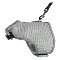 Trixie Soft Harness With Lead For Cats krūtinės diržas-liemenė su pavadėliu katėms, 24–42 cm, 1,20 m — 3 nuotrauka