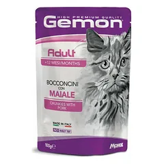 Gemon Cat Pouch Kitten Chunkies with Pork 100 g