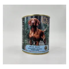 REAL DOG SP konservai su jautiena ir veršiena suaugusiems šunims, 800 g