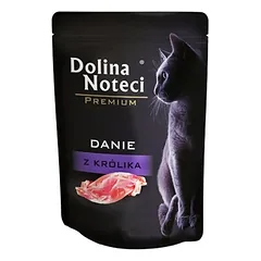 Dolina Noteci Premium triušienos patiekalas - suaugusioms katėms 85g