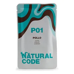 Natural Code Soft Jelly Pouch drėgnas maistas katėms, ekonominė pakuotė 24 x 70 g