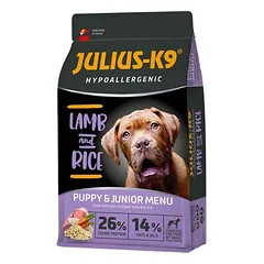 JULIUS-K9 High Premium Puppy & Junior Hypoallergenic Lamm