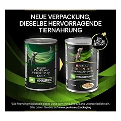 PURINA PRO PLAN Veterinary Diets Canine Mousse Hypoallergenic drėgnas maistas šunims, 100 - 199 g — 2 nuotrauka