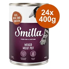 Sparpaket Smilla Multifleischtöpfchen 24 x 400 g