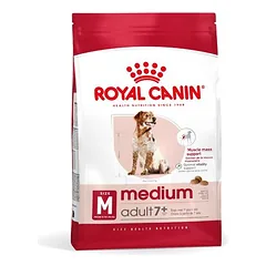 Royal Canin Medium Adult 7+ sausas maistas šunims, > 10 kg — 2 nuotrauka