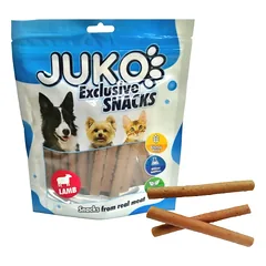 Juko skanėstas šunims ėrienos pagaliukai