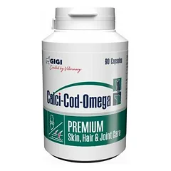 GIGI Calci Cod Omega kaps. N90 šunims/katėms parduotuvėje 1petshop.lt