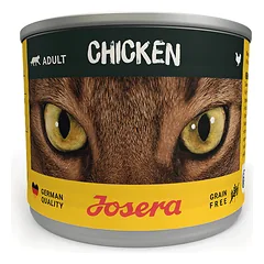 Josera Chicken begrūdis konservuotas pašaras katėms su vištiena, 200 g