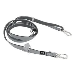 Hurtta pavadėlis šunims Multilong Leash II blackberry (tamsiai pilkas)