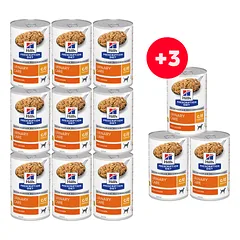 HILL'S Prescripition Diet Canine c/d Multicare 9x370g + 3 konservai NEMOKAMAI!