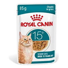 Royal Canin FHN C Ageing 15+ Gravy drėgnas maistas katėms nuo 15 metų 12x85g