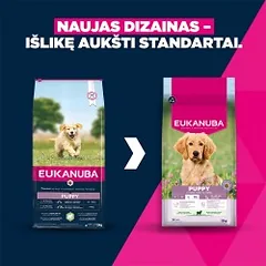 Eukanuba Life Care Puppy L sausas pašaras šuniukams su ėriena ir ryžiais, 12 kg — 2 nuotrauka