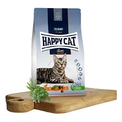 Happy Cat visavertis pašaras suaugusioms katėms su antiena Culinary LandEnte, 4 kg