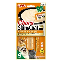 Churu Cat Skin&Coat Chicken skanėstas katėms 56g