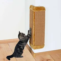 Trixie Scratching Board For Corners nagu draskyklė katėms, tvirtinama prie kampo, ruda, 32×60 cm — 2 nuotrauka