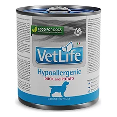 FARMINA VET LIFE - DOG Wet HYPOALLERGENIC Duck&Potato 300 g (pak.6)