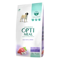 OPTIMEAL™ Visavertis pašaras mažų veislių suaugusiems šunims su antiena, 12 kg