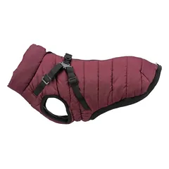 Trixie Pirou žieminė striukė šunims su petnešomis (bordo)